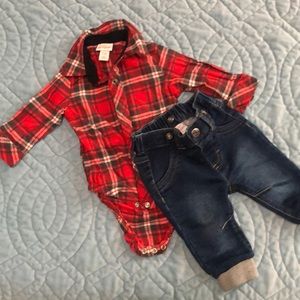 Baby Boys Cat&Jack Outfit 0-3 Months